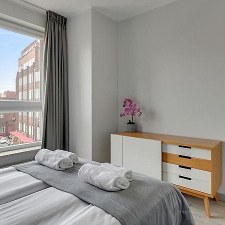 Bastion Walowa City Center & Parking By Downtown Apartments Gdansk Ngoại thất bức ảnh
