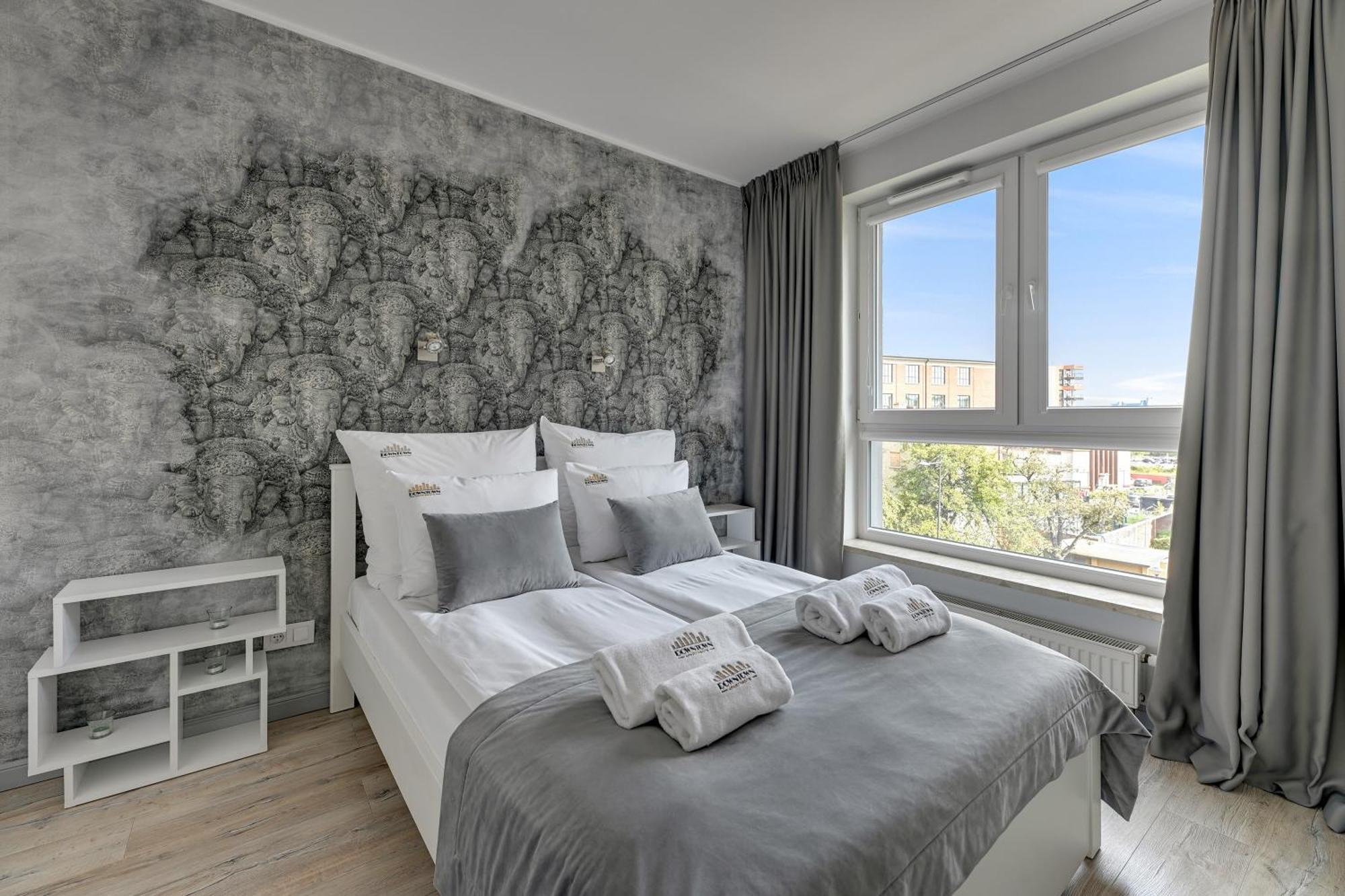 Bastion Walowa City Center & Parking By Downtown Apartments Gdansk Ngoại thất bức ảnh